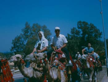 16.1a John on study tour to Egypt 1965